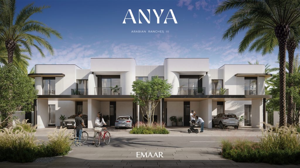 3 & 4 Bedroom Townhouses
Prices from AED 2,010,888
ANYA, Arabian Ranches 3