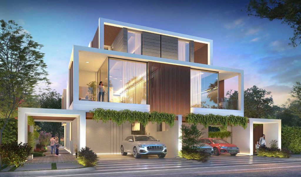 Park side 5 bedroom twin villas 
Prices from AED 2.89m
Exclusive 1% payment plan 
Damac Hills 2